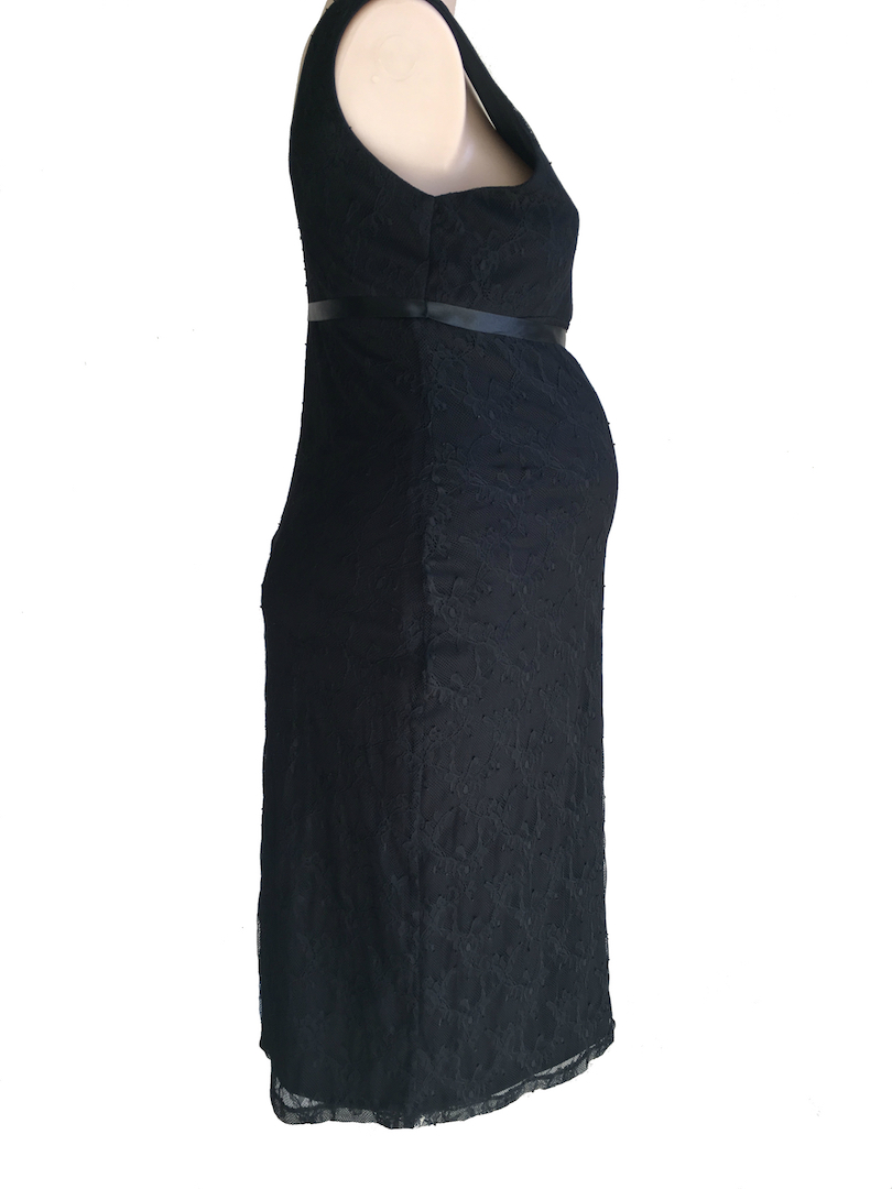 Little Black Maternity Dress -Stylish maternity wear online » LJB ...